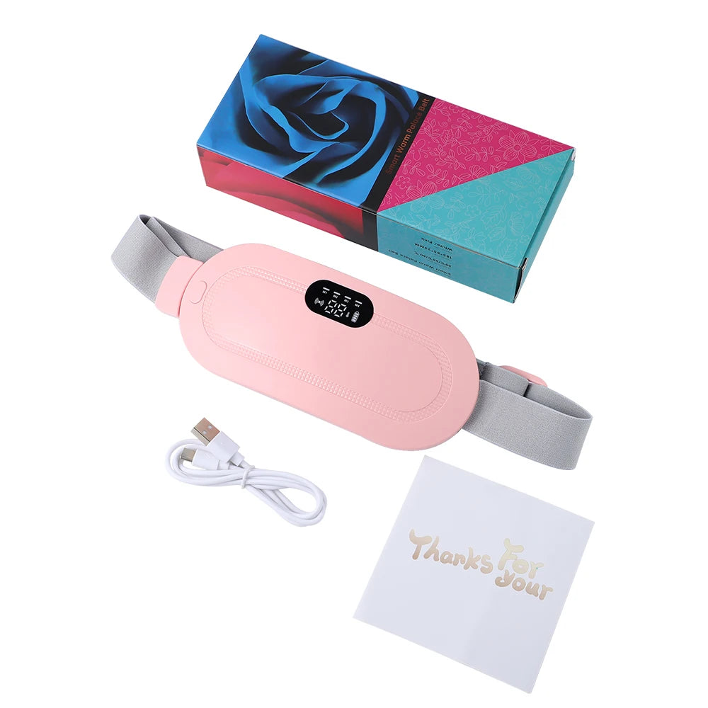 CalmaViva Belt – Calor y vibración que ayudan a relajar el abdomen en minutos