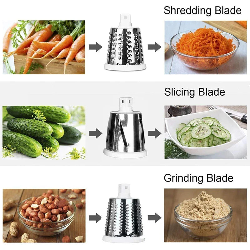 VeggieFlow™ - Rallador Giratorio