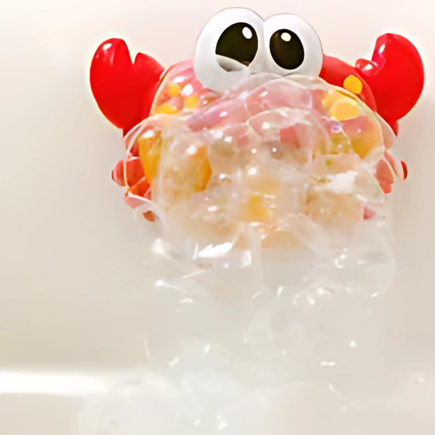 Juguete Cangrejo Burbujas De Baño Tina P