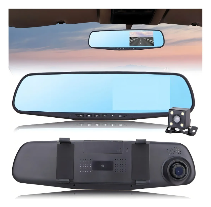 AutoGuard™ - Espejo Retrovisor con Cámara