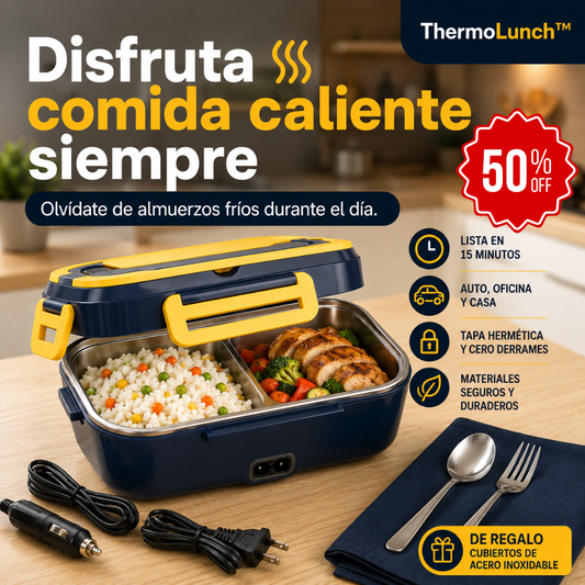 ThermoLunch - Lonchera Calentador Comida Portatil