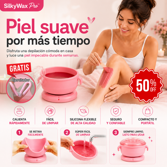 SilkyWax Pro™ -  Calentador De Cera Depilatoria