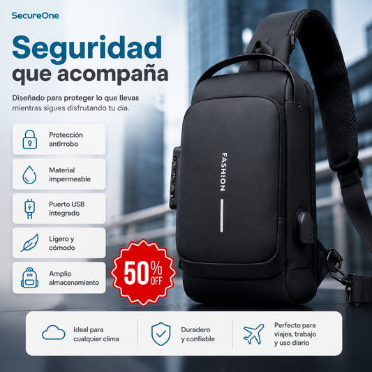 SecureOne – Mochila anti robos