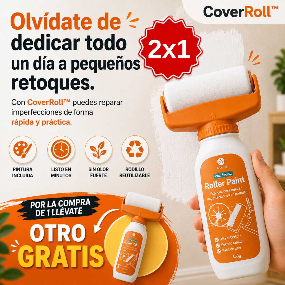CoverRoll™- Pintura De Pared