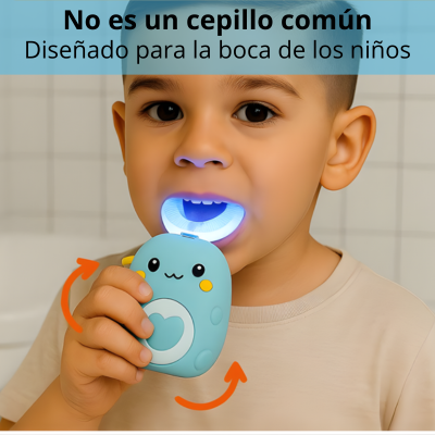 SonicU Smile - Limpieza 360° fácil y sin peleas para niños