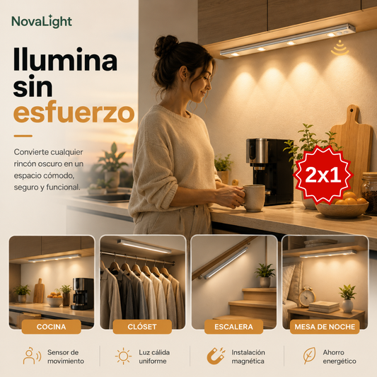 NovaLight –  Barra led con sensor 50cm