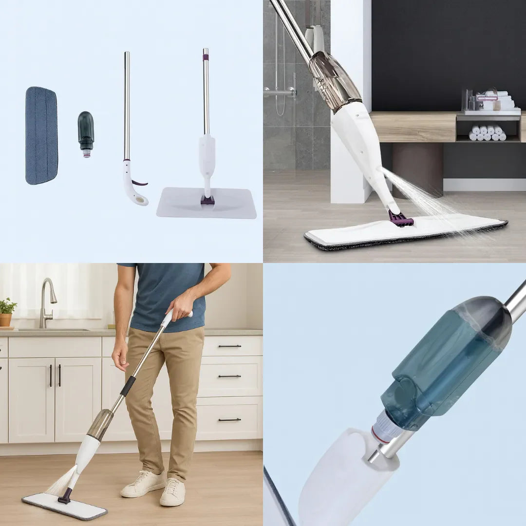 MasterMop - Mopa Limpiadora Con Rociador