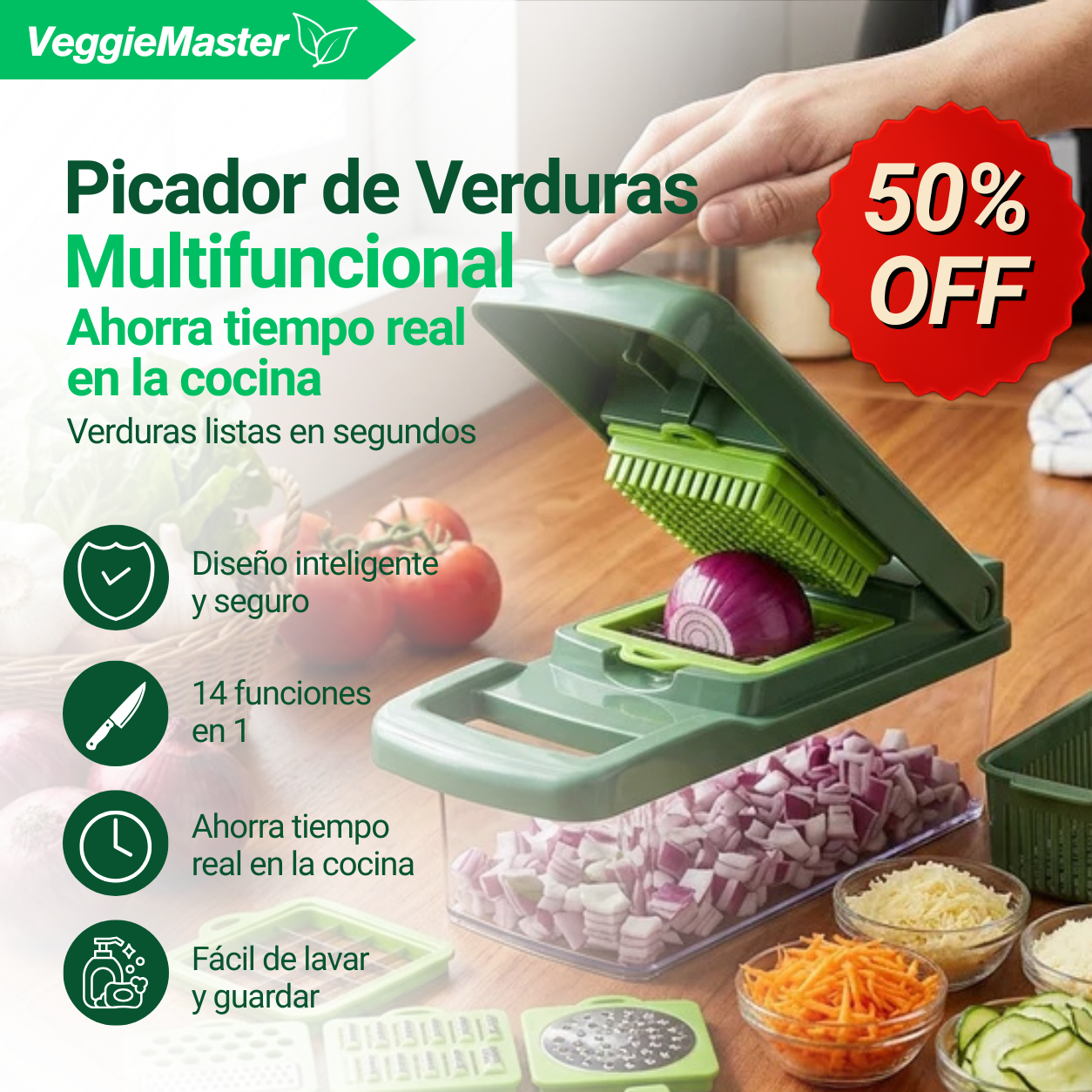 VeggieMaster - Cortador De Verduras