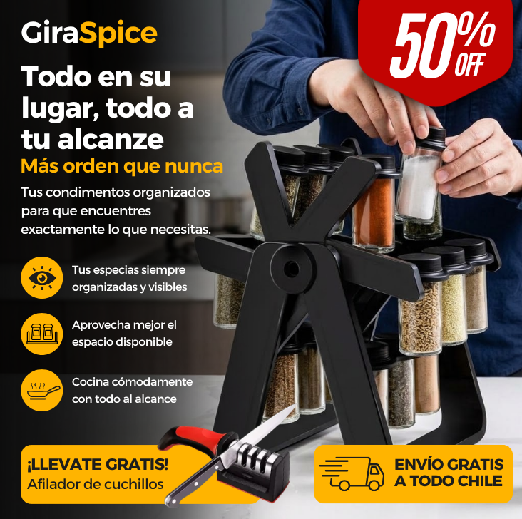 GiraSpice - Especiero giratorio