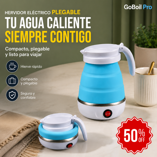 GoBoil Pro - Hervidor Plegable Portatil