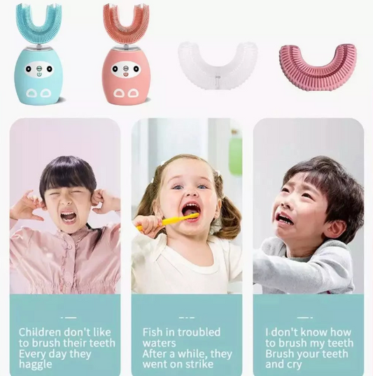 SonicU Smile - Limpieza 360° fácil y sin peleas para niños