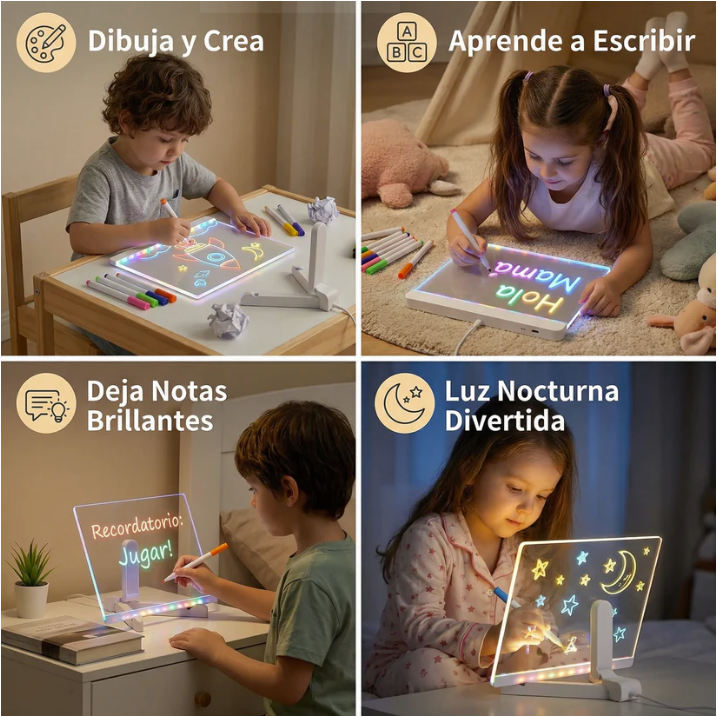 LumoBoard™ – Expresa lo que quieras con luz, color y total libertad