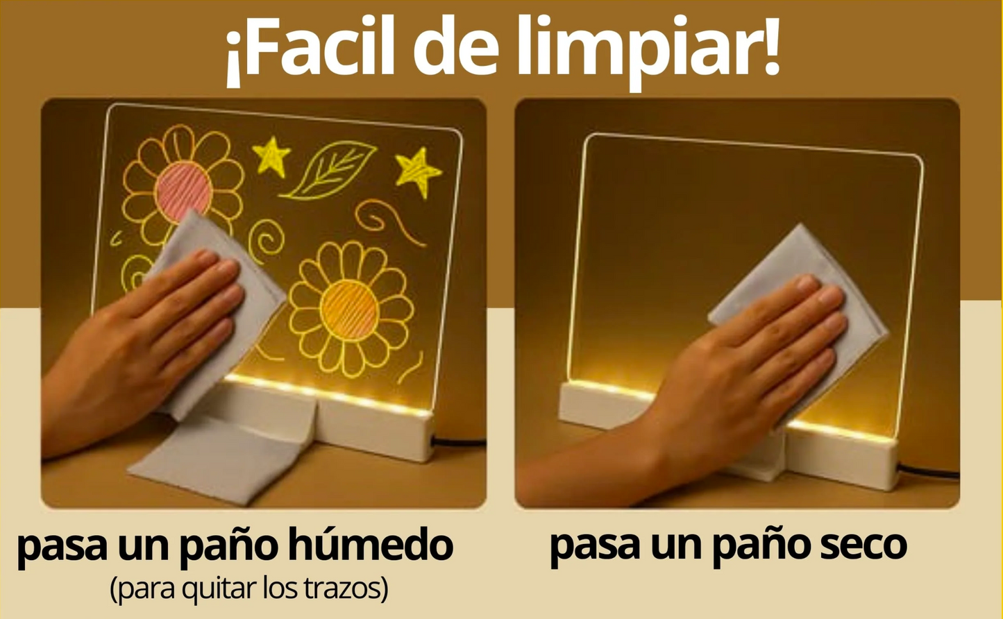 LumoBoard™ – Expresa lo que quieras con luz, color y total libertad