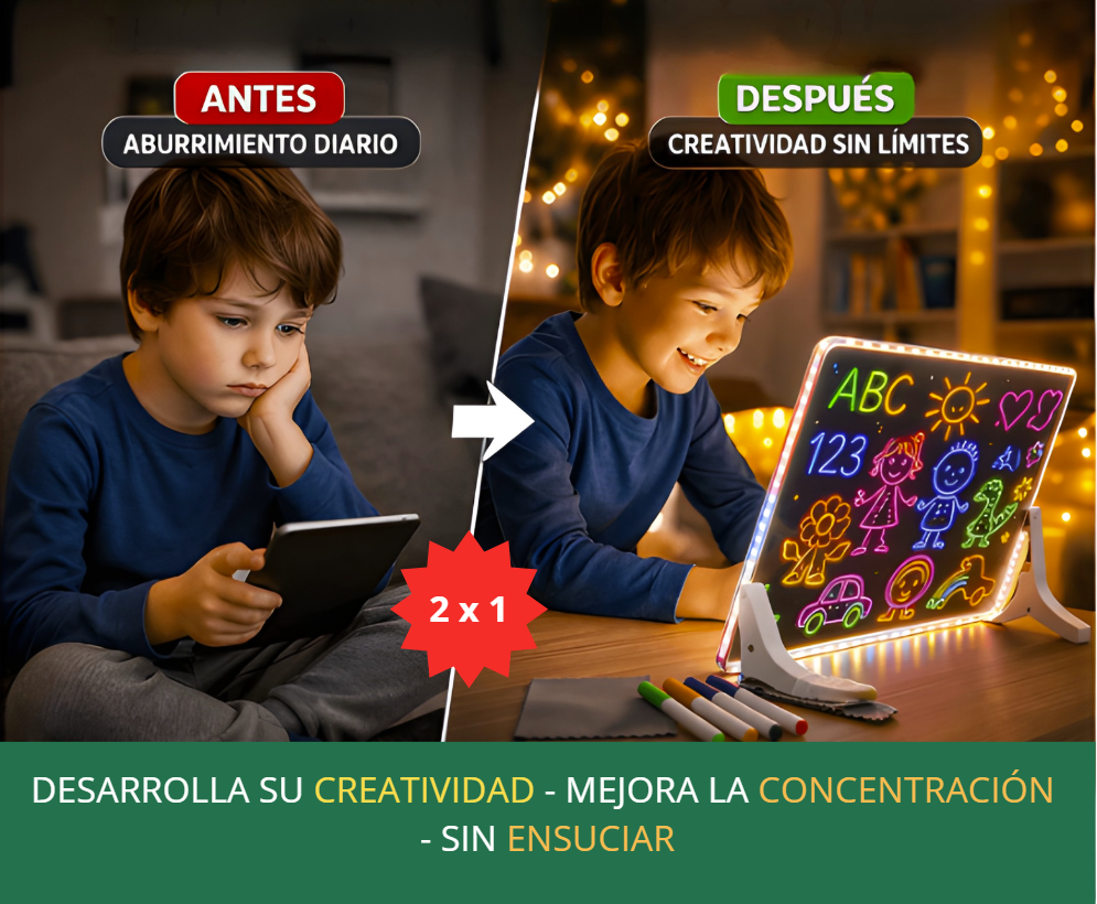 LumoBoard™ – Expresa lo que quieras con luz, color y total libertad