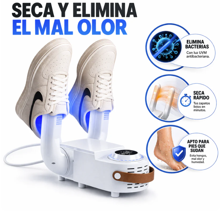 DryStep Pro – Seca tus zapatos por dentro en menos tiempo y sin malos olores