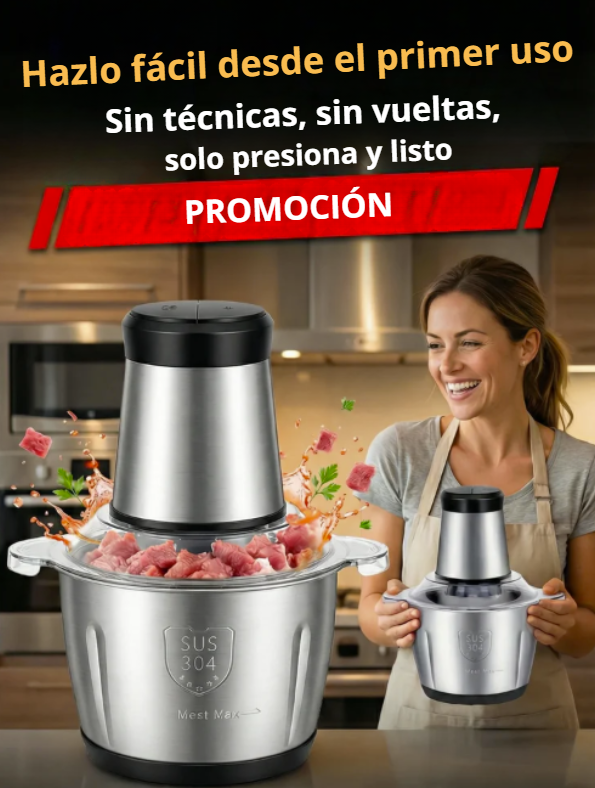 TurboMix 2L – Ahorra tiempo en la cocina todos los días