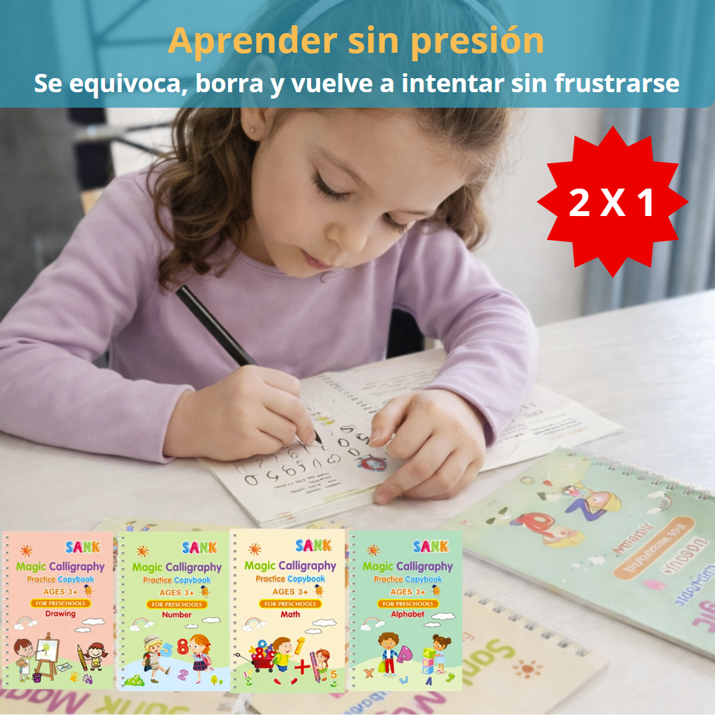 TrazoMágico™ - Practica sin gastar papel una y otra vez