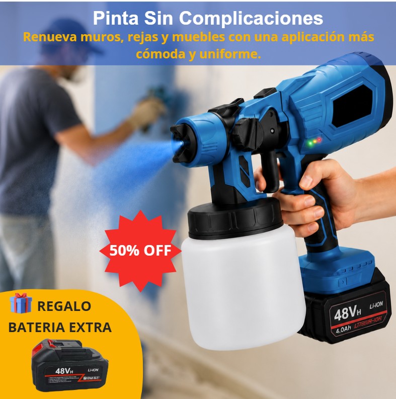 ColorJet Pro™ - Pulverizadora de Pintura