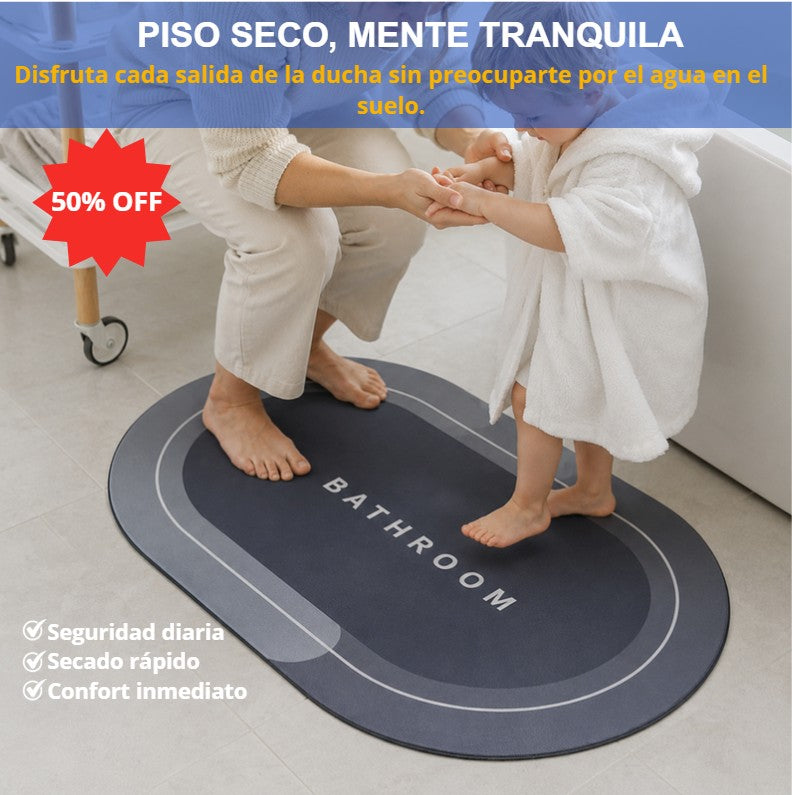DryStep™ – 2 Alfombras de Baño