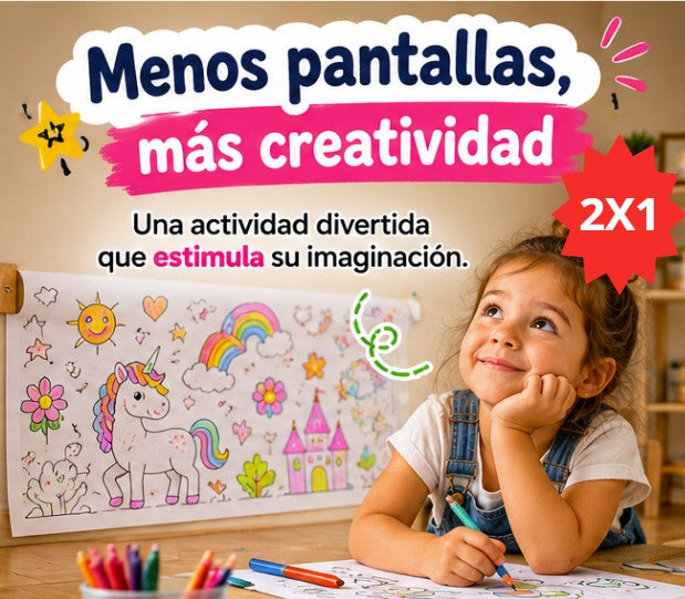 MagicColor Roll™ - Rollo Para Colorear