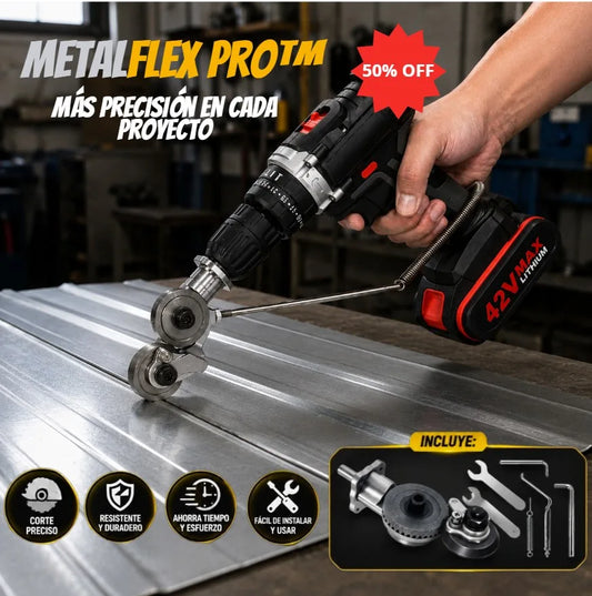MetalFlex Pro™ - Cortador lata para taladro