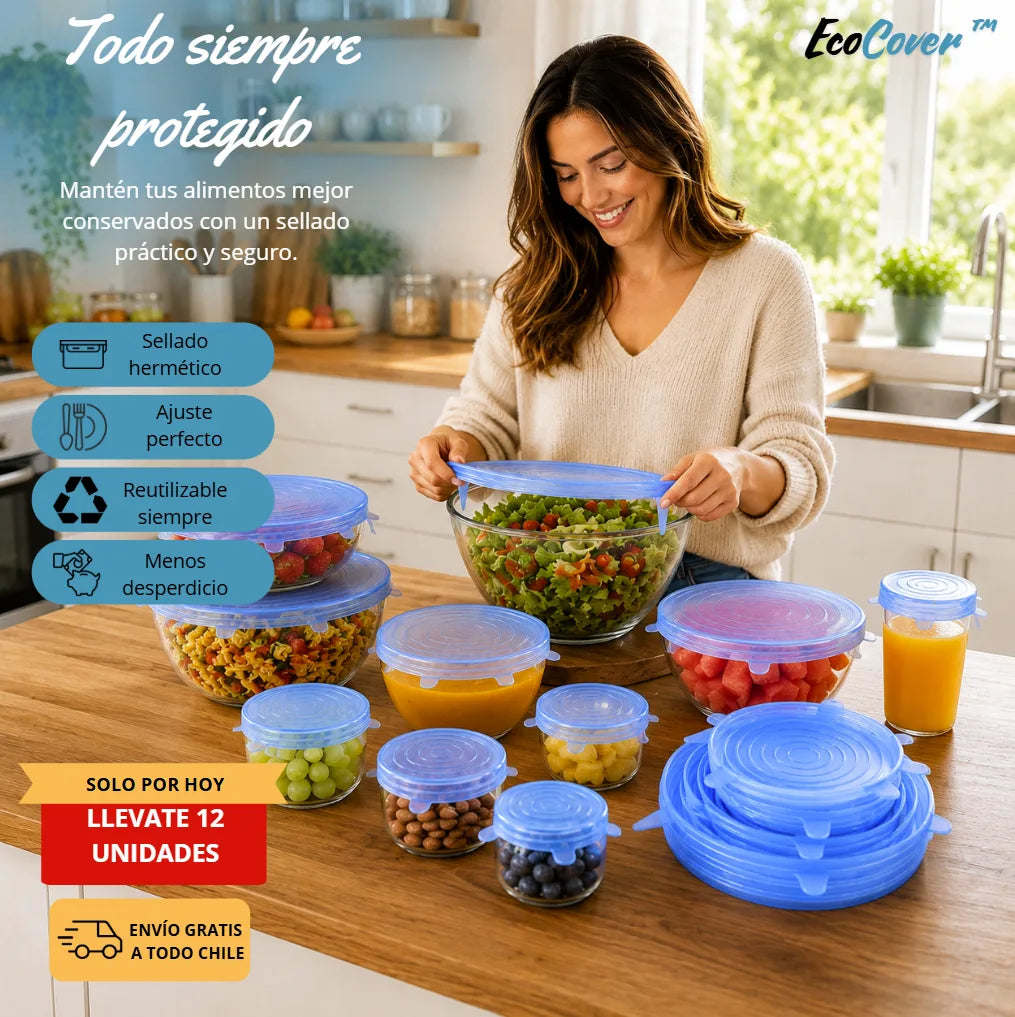 EcoCover™ – Tapas de Silicona