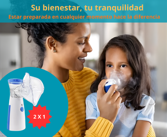 PureMist™ – Nebulización silenciosa para respirar con tranquilidad