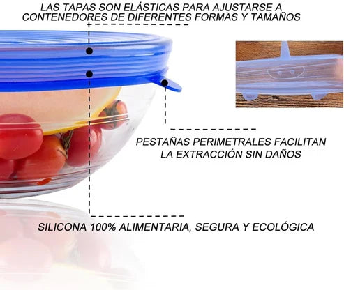EcoCover™ – Tapas de Silicona