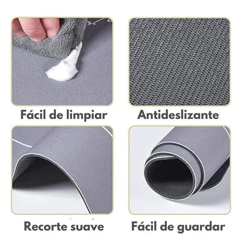 DryStep™ – 2 Alfombras de Baño