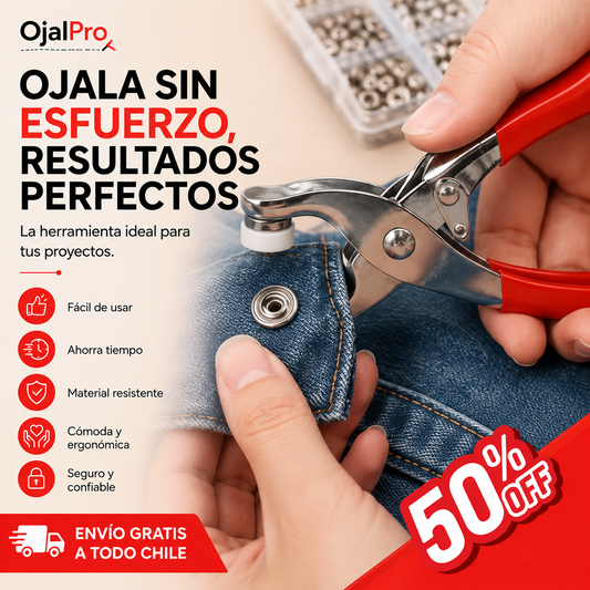 OjalPro-  PERFORADOR DE OJALES