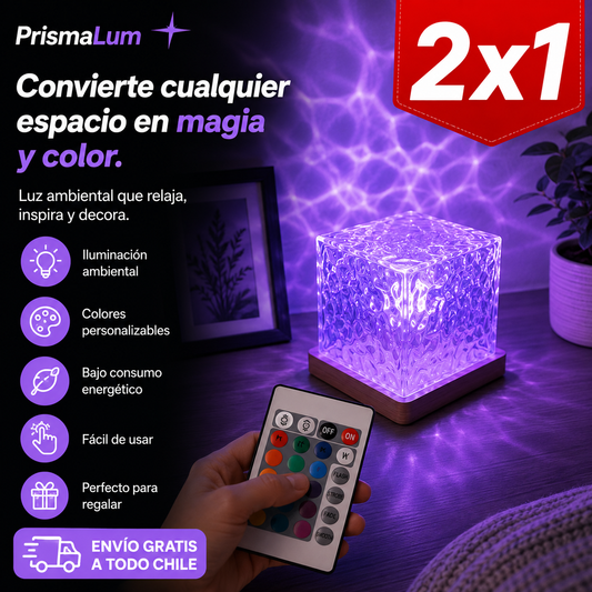 PrismaLum -  Lampara De Aurora Boreal