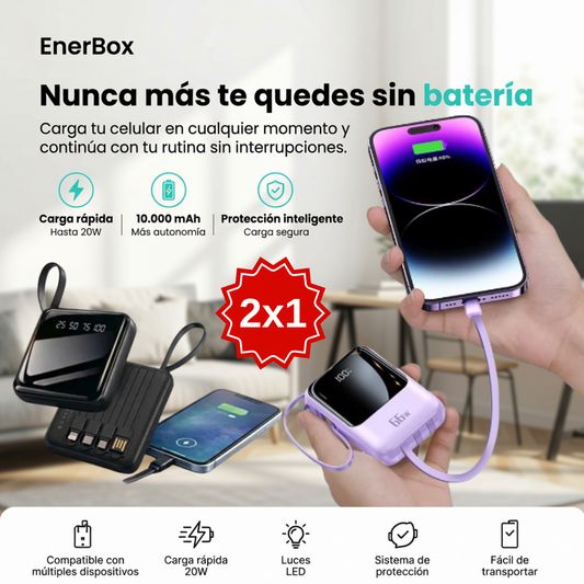 EnerBox - Batería 4 En 1