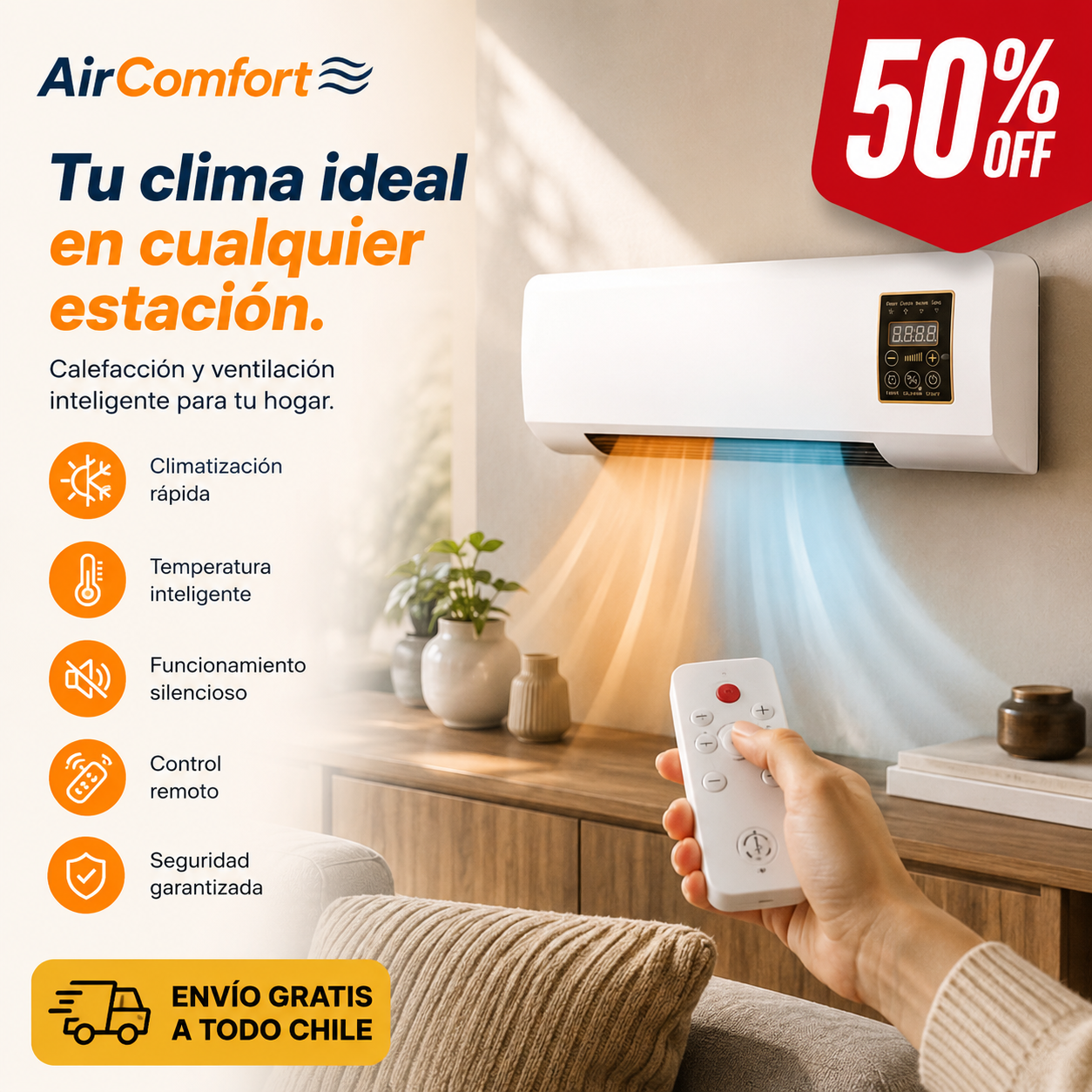 AirComfort   -  Aire Acondicionado Anti Frio