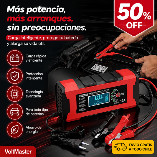VoltMaster - Cargador de batería