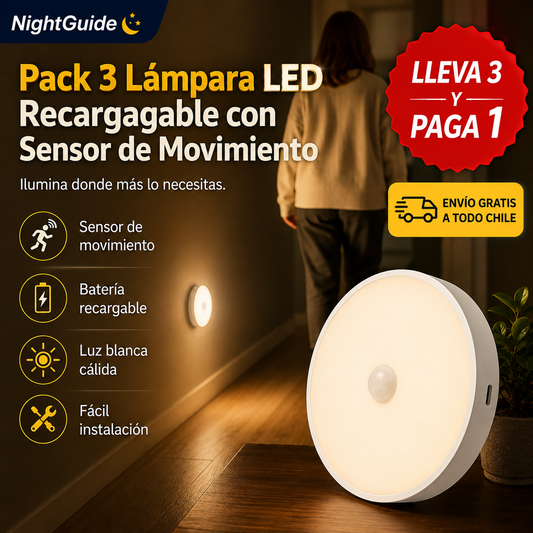 NightGuide - Luz Led Recargable
