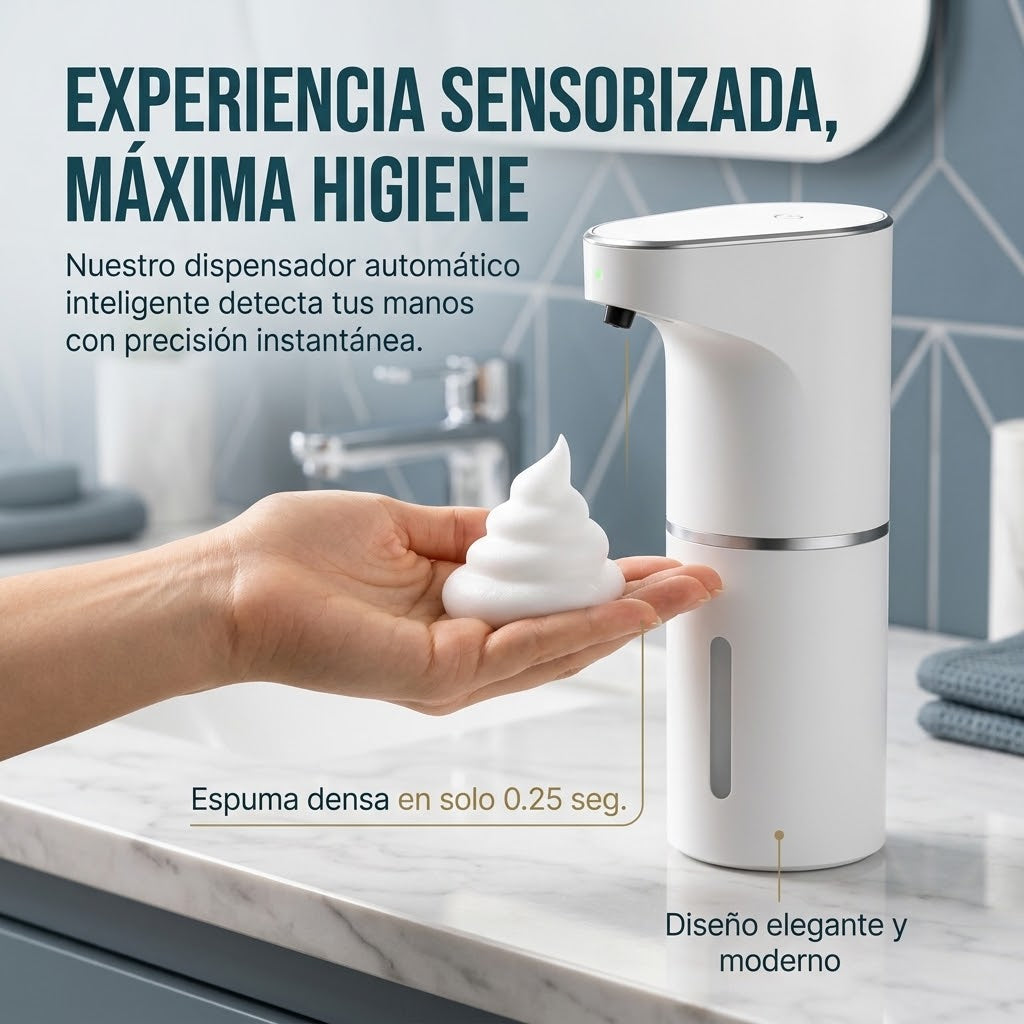 CleanSoap - Dispensador Automático Jabón Sensor