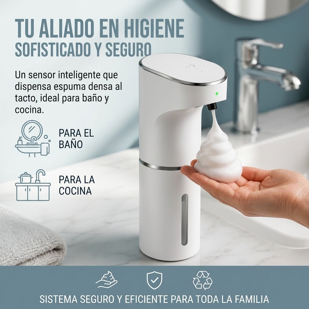 CleanSoap - Dispensador Automático Jabón Sensor